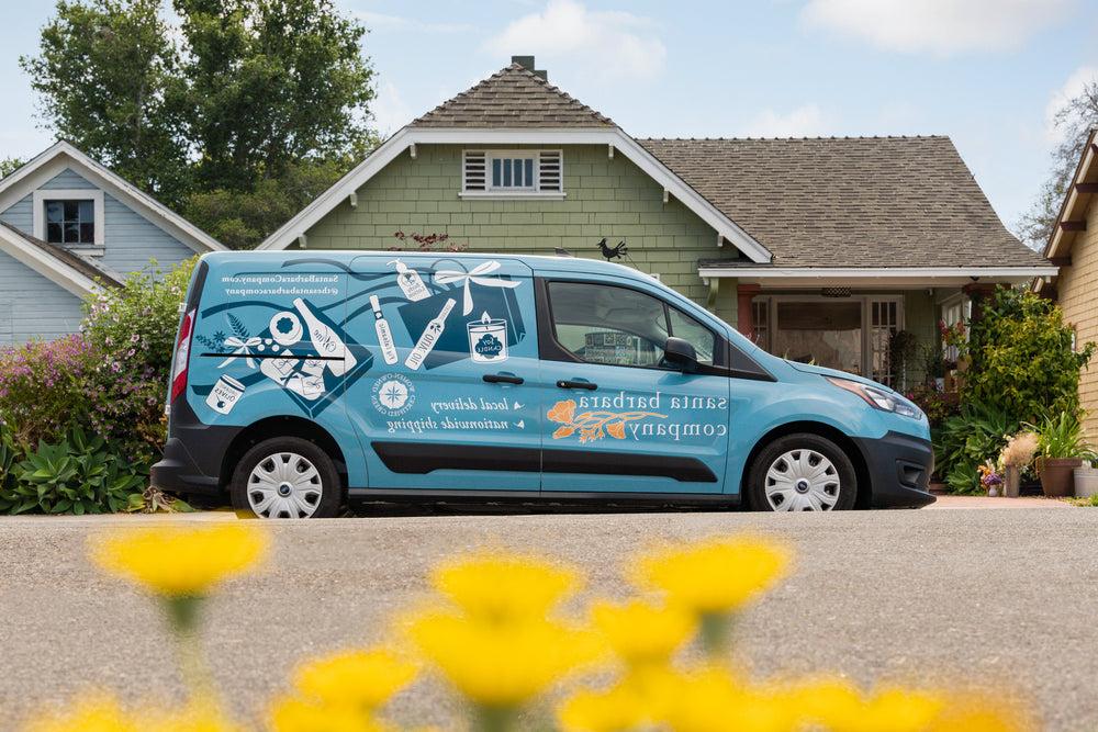 santa barbara company delivery van